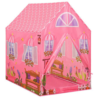 Kinderspeeltent 69x94x104 cm roze