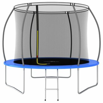 Trampolineset rond 150 kg 305x76 cm