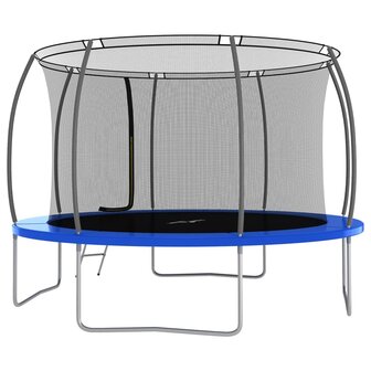 Trampolineset rond 150 kg 366x80 cm