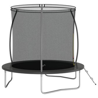 Trampolineset rond 100 kg 244x55 cm