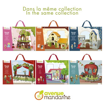 Avenue Mandarine 3D-puzzel Farm