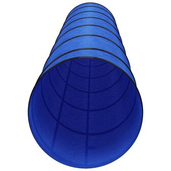 Hondentunnel &Oslash; 50x300 cm polyester blauw