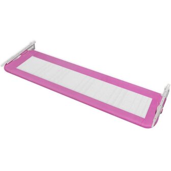 Kinderbedhekjes 2 st 150x42 cm roze