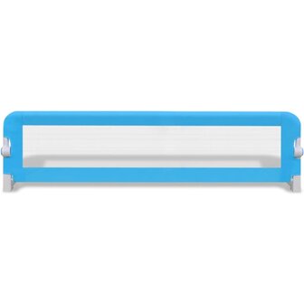 Kinderbedhekjes 2 st 150x42 cm blauw