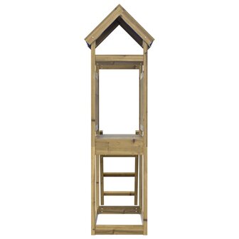 Speeltoren ladder 110,5x52,5x215 cm ge&iuml;mpregneerd grenenhout