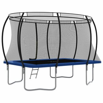 Trampolineset rechthoekig 150 kg 335x244x90 cm