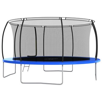 Trampolineset rond 150 kg 460x80 cm