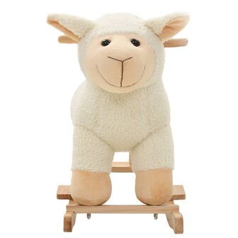 Hobbeldier schaap 78x34x58 cm pluche wit