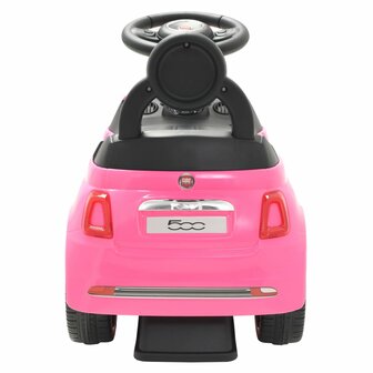 Loopauto Fiat 500 roze