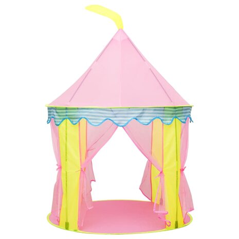 Kinderspeeltent 100x100x127 cm roze