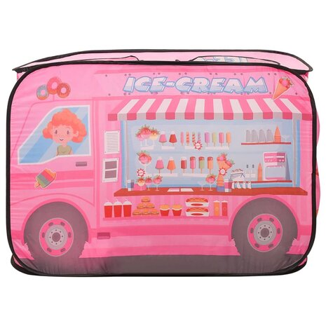 Kinderspeeltent 70x112x70 cm roze