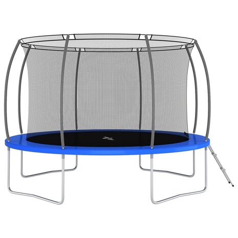 Trampolineset rond 150 kg 366x80 cm