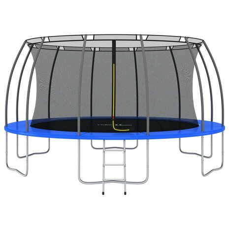 Trampolineset rond 150 kg 488x90 cm