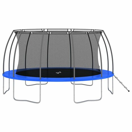 Trampolineset rond 150 kg 488x90 cm