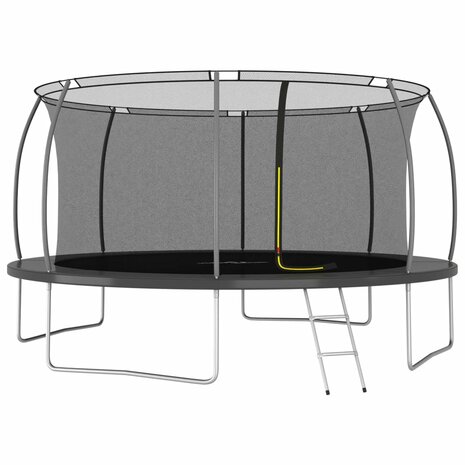 Trampolineset rond 150 kg 460x80 cm