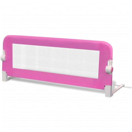 Kinderbedhekjes 2 st 102x42 cm roze