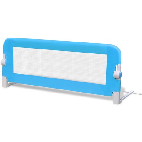 Kinderbedhekjes 2 st 102x42 cm blauw