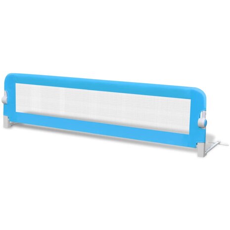 Kinderbedhekjes 2 st 150x42 cm blauw