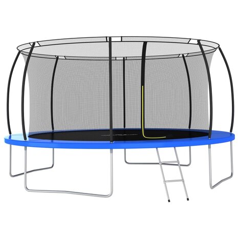 Trampolineset rond 150 kg 460x80 cm