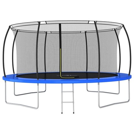 Trampolineset rond 150 kg 460x80 cm