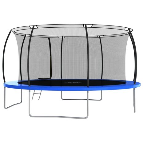 Trampolineset rond 150 kg 460x80 cm