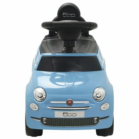 Loopauto Fiat 500 blauw